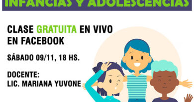 CLASE GRATUITA EN VIVO: ACOMPAÑANDO INFANCIAS Y ADOLESCENCIAS