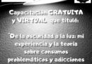 Capacitación VIRTUAL y GRATUITA sobre CONSUMO PROBLEMÁTICO a las drogas