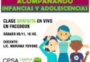 CLASE GRATUITA EN VIVO: ACOMPAÑANDO INFANCIAS Y ADOLESCENCIAS