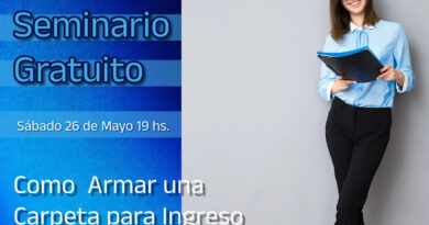 SEMINARIO GRATUITO: COMO ARMAR CARPETA LABORAL